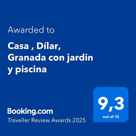 Casa , Dilar, Granada Con Jardin Y Piscina * Dílar